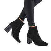 Ghete Dama Din Piele Naturala Lena