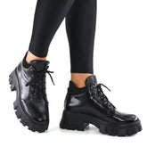 Ghete Dama Din Piele Naturala Kami