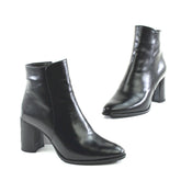 Ghete Dama Din Piele Naturala Negru 675