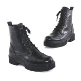 Ghete Dama Din Piele Naturala Negru 681