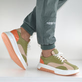 Pantofi Casual Dama din piele Naturala,Ariana,verzii