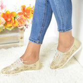 Pantofi Casual Dama din Piele Naturala,Inna,bej