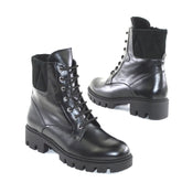 Ghete Dama Din Piele Naturala Negru 683