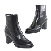 Ghete Dama Din Piele Naturala Negru 687