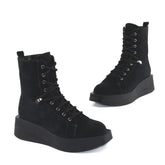 Ghete Dama Din Piele Naturala Negru 670