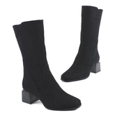 Cizme Piele Naturala Intoarsa 1163