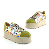 Pantofi Casual Dama Din Piele Naturala,Amina,Multicolori 3