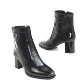 Ghete Dama Din Piele Naturala Negru 295