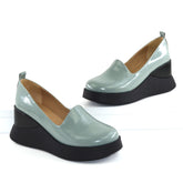 Pantofi Casual Dama din piele Naturala,Lori,gri