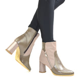 Ghete Dama din Piele Naturala,Lorena