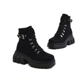 Ghete Dama din Piele Naturala,Carina,negre