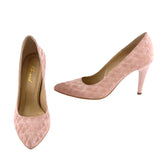 Pantofi Eleganti Dama din Piele Naturala Romy pudra