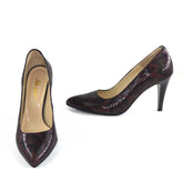 Pantofi Eleganti Dama din Piele Naturala,Romy,Croco