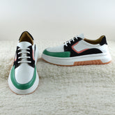 Pantofi Casual Dama din Piele Naturala,Marga,albii