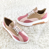 Pantofi Casual Dama din piele Naturala,Ariana,roz