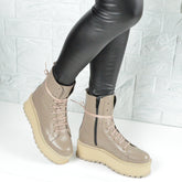 Ghete Dama din Piele Naturala,Sandra