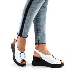 Sandale Dama din Piele Naturala Siana 4