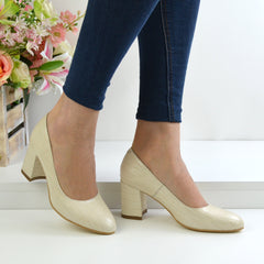 Pantofi Eleganti Dama din Piele Naturala,Sore,nude