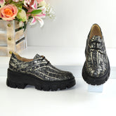 Pantofi Casual Dama din piele Naturala,Afrodita,negri