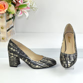 Pantofi Eleganti Dama din Piele Naturala,Sore,negri