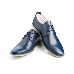 Pantofi Barbati din Piele,snug,blue