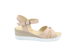 Sandale Dama din Piele Naturala,Rox,bej