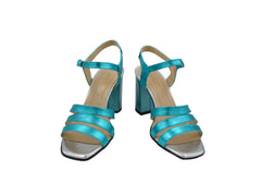 Sandale Dama din Piele Naturala,Betty,blue