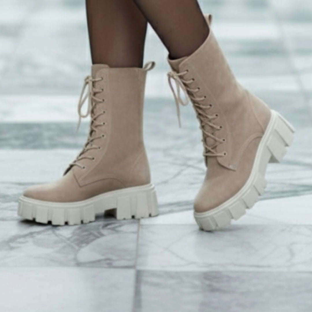 Ghete Dama din Piele Naturala Nori