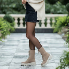 Ghete Dama din Piele Naturala Nori