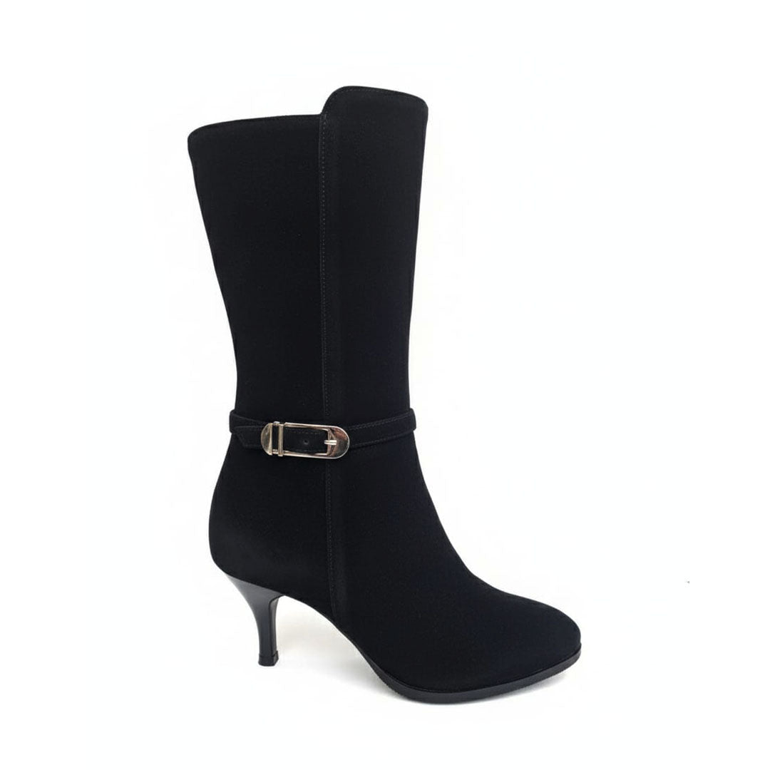 Cizme Dama Piele Naturala Neagra Vera 07