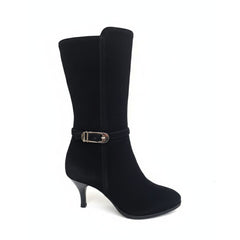 Cizme Dama Piele Naturala Neagra Vera 07