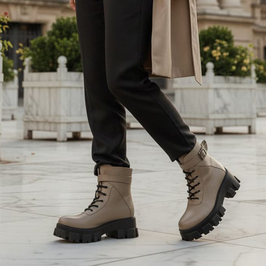 Ghete Dama din Piele Naturala Ressi