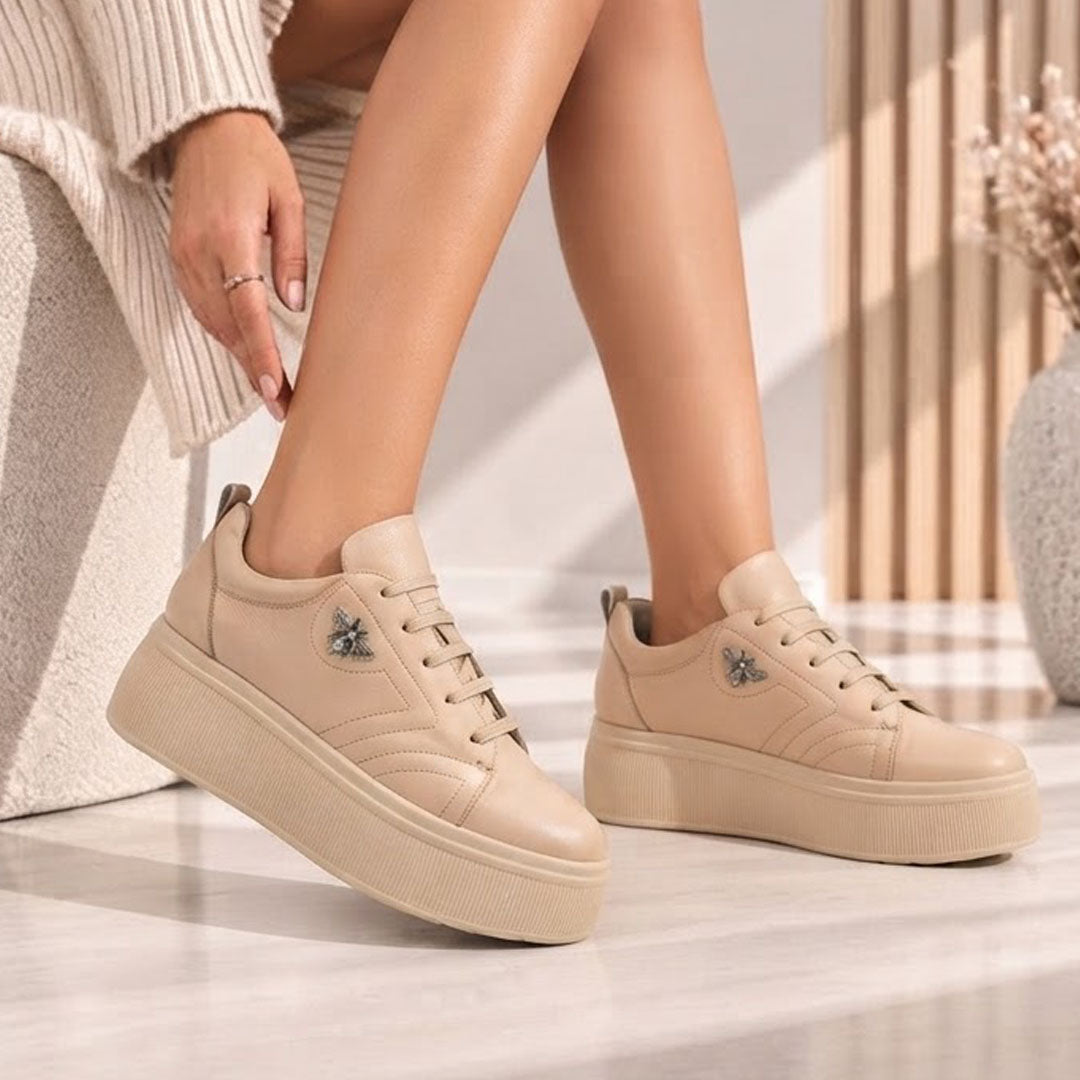 Pantofi Casual Dama din piele Naturala,Happy 5