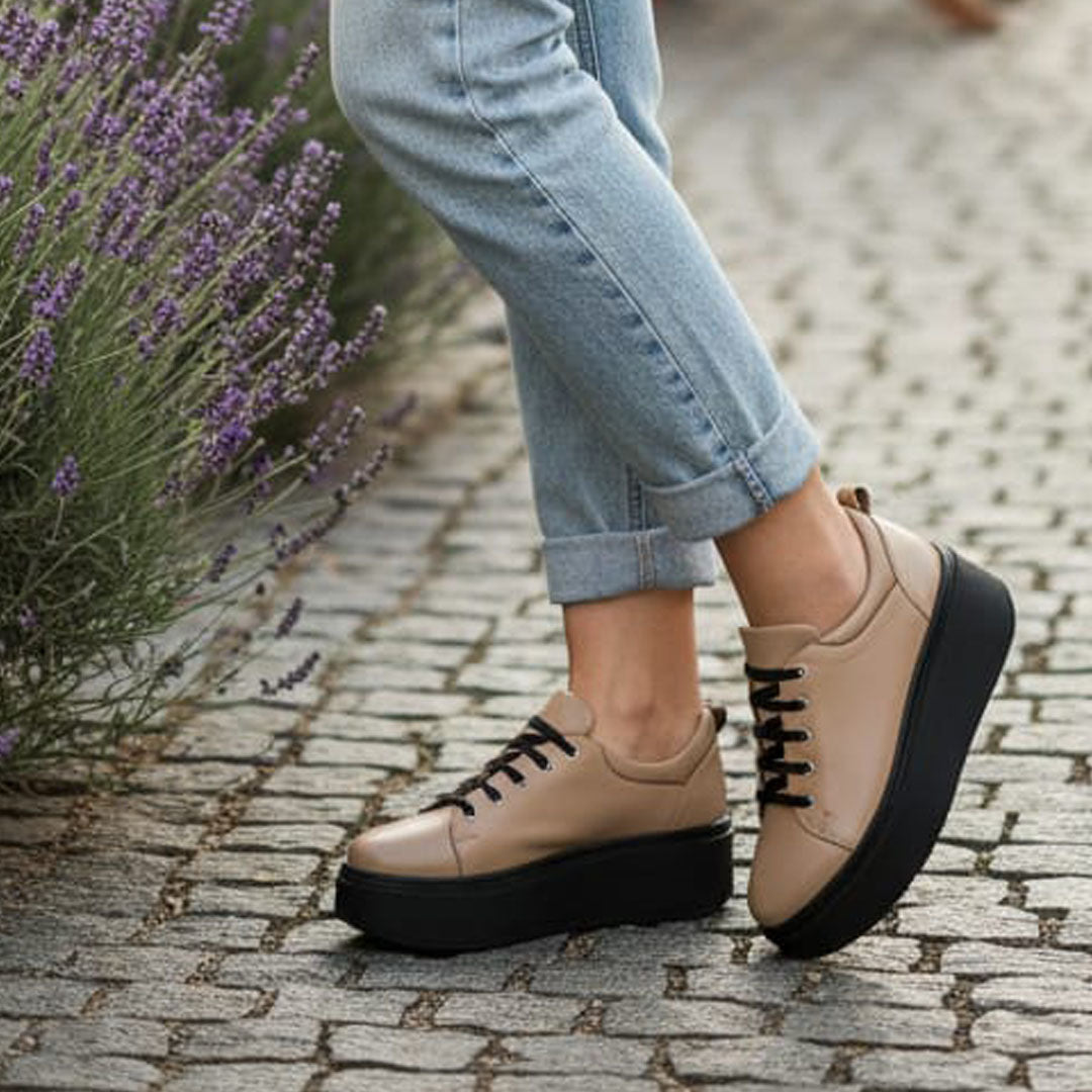 Pantofi Casual Dama Din Piele Naturala Ciana 2