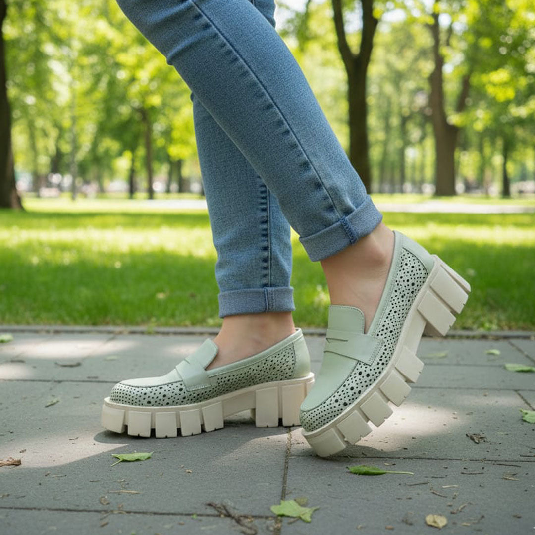 Pantofi Casual Dama Din Piele Naturala Raina 3