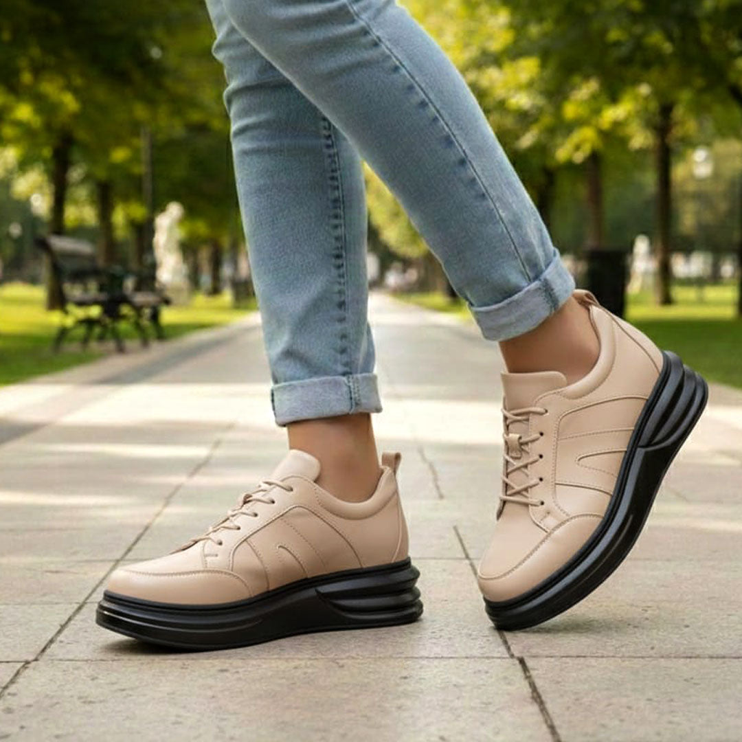 Pantofi Casual Dama Din Piele Naturala Roxi 3