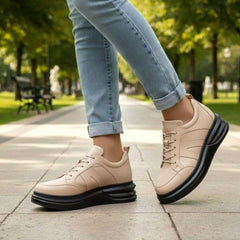 Pantofi Casual Dama Din Piele Naturala Roxi 3