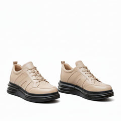 Pantofi Casual Dama Din Piele Naturala Roxi 3