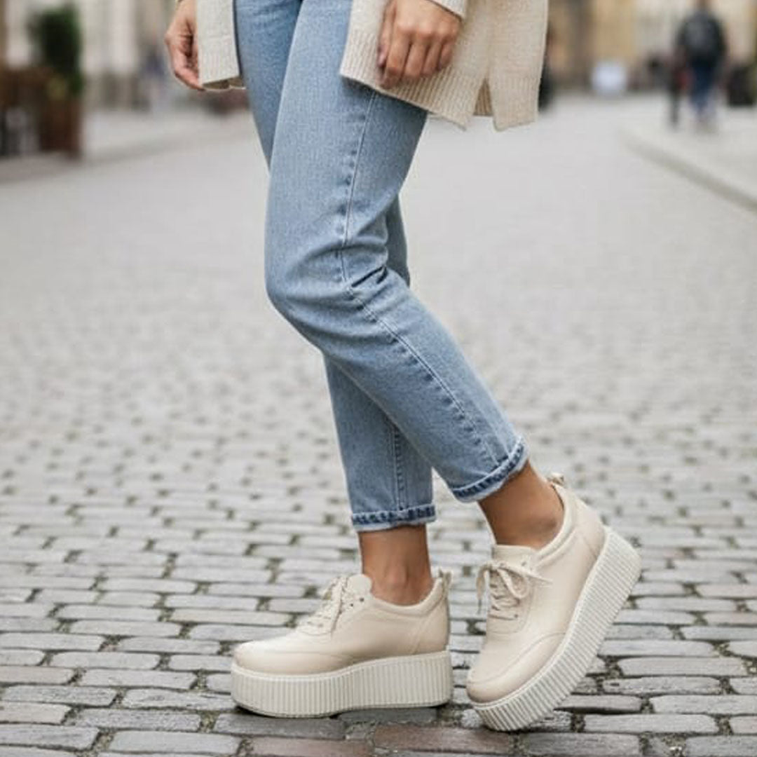 Pantofi Casual Dama din piele Naturala Debri 3