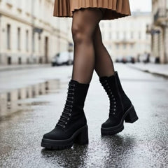 Ghete Dama Din Piele Naturala Klly