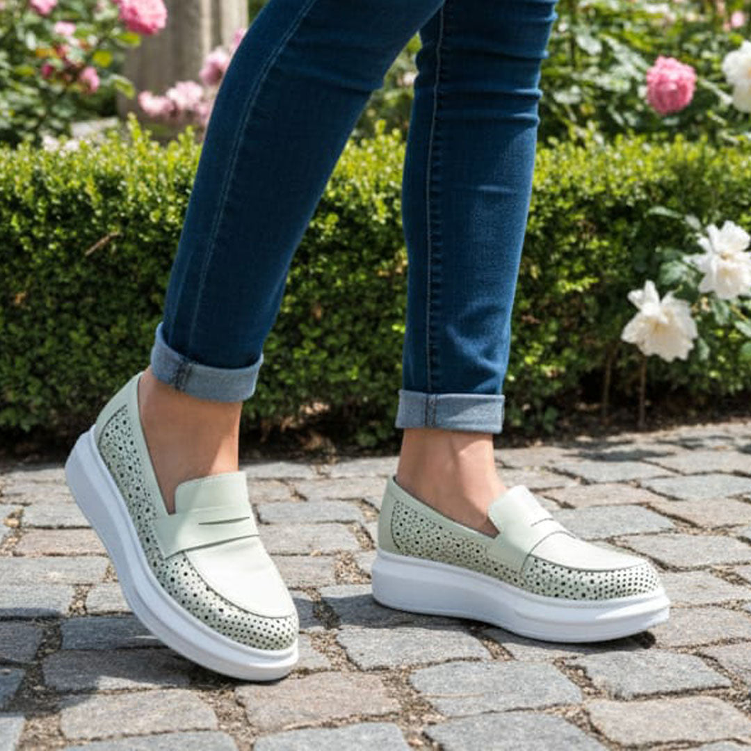 Pantofi Casual Dama Din Piele Naturala Raina 5