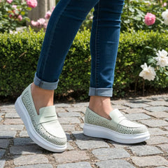 Pantofi Casual Dama Din Piele Naturala Raina 5