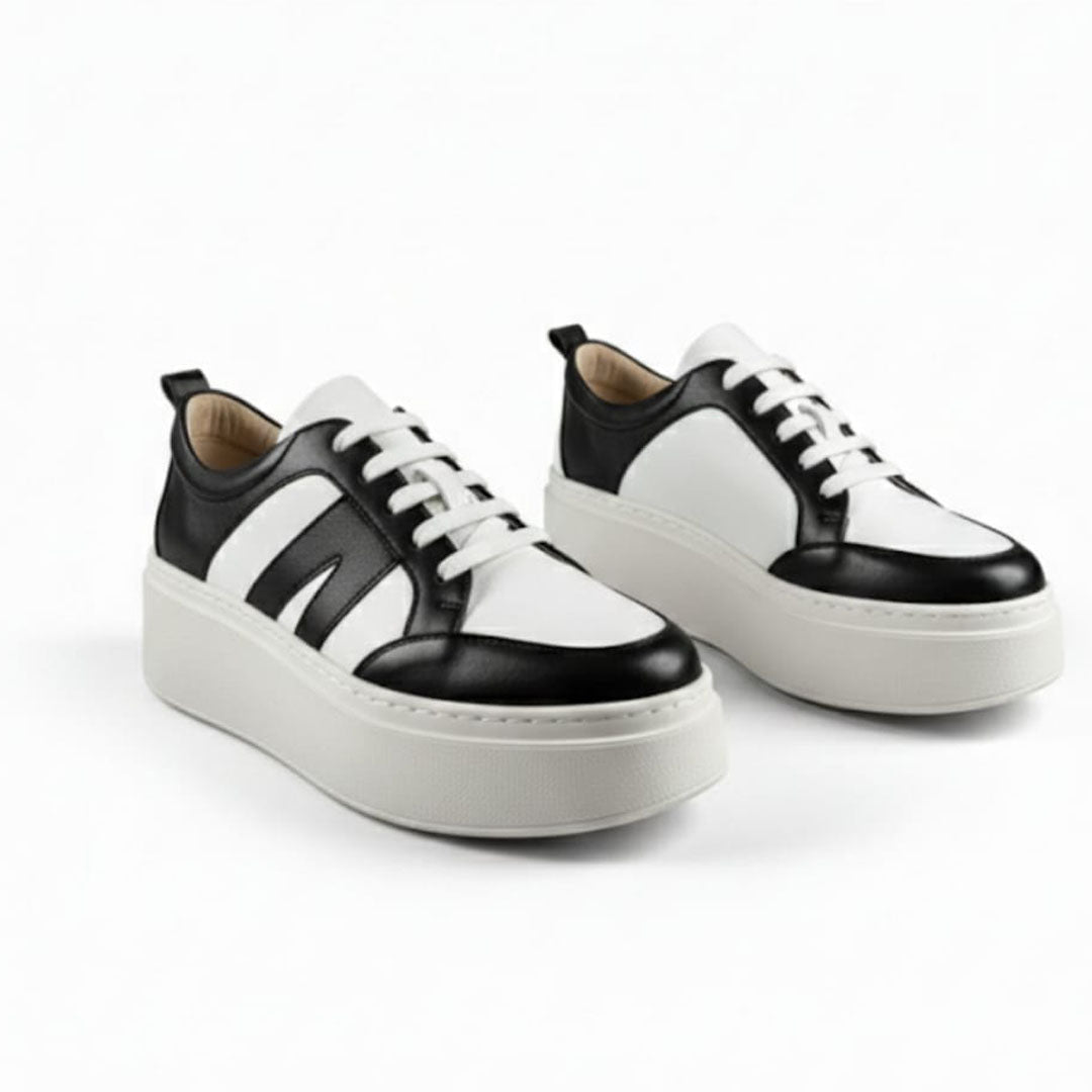 Pantofi Casual Dama Din Piele Naturala Roxi 2
