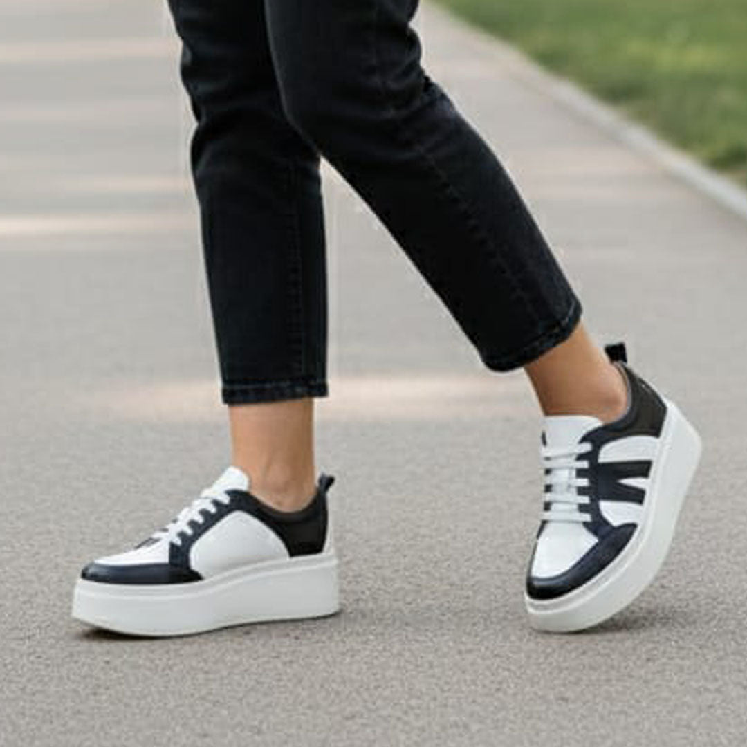 Pantofi Casual Dama Din Piele Naturala Roxi 2
