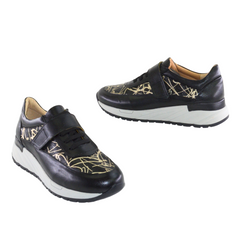 Pantofi Casual Dama Din Piele Naturala Nera 3