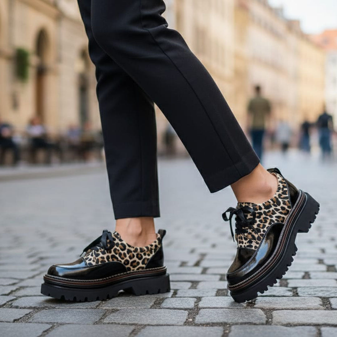 Pantofi Casual Dama Din Piele Naturala Luci