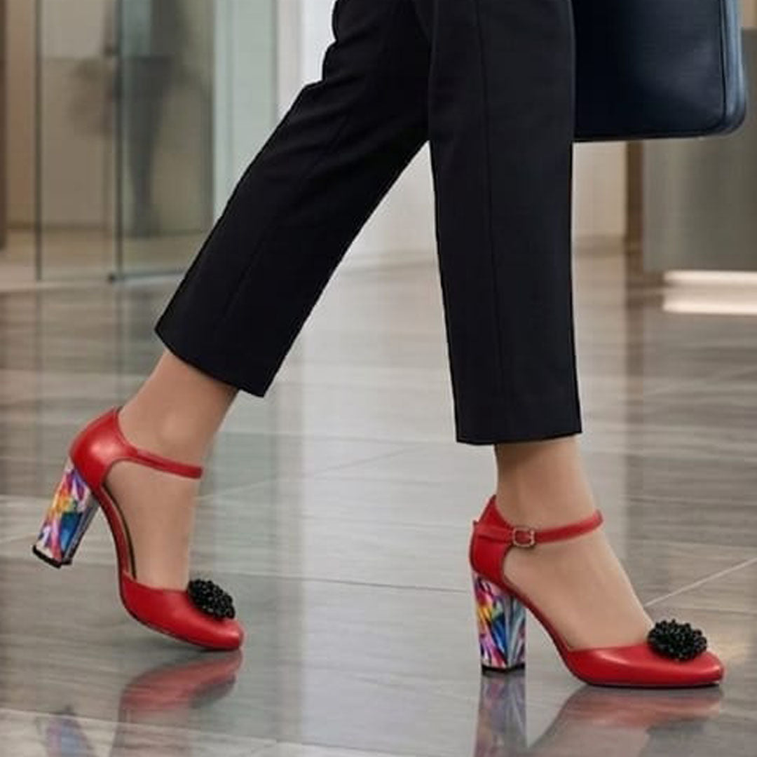 Pantofi Eleganti Dama din Piele Naturala,Lucce 5