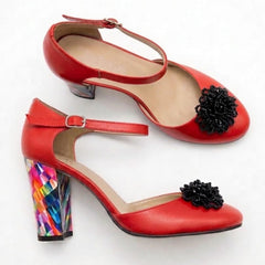 Pantofi Eleganti Dama din Piele Naturala,Lucce 5