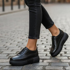 Pantofi Casual Dama Din Piele Naturala Robi 4