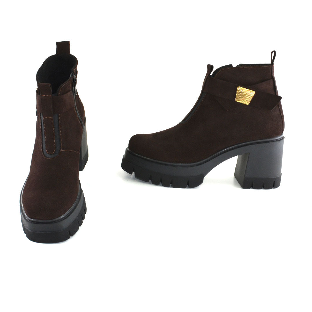 Ghete Dama din Piele Naturala Ivanna